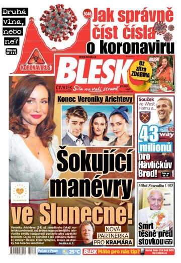Obálka e-magazínu Blesk 23.7.2020