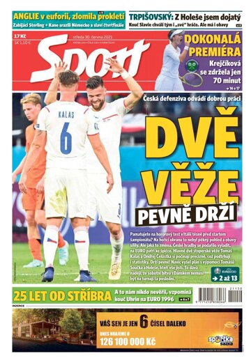 Obálka e-magazínu Sport 30.6.2021