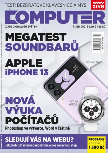 Obálka e-magazínu Computer 10/2021