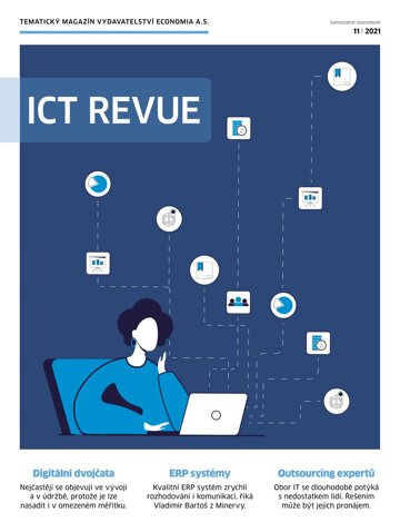 Obálka e-magazínu Hospodářské noviny - příloha 217 - 10.11.2021 ICT Revue