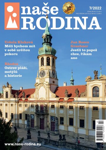 Obálka e-magazínu Naše rodina 7/2022