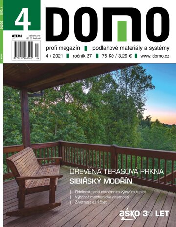 Obálka e-magazínu DOMO 4/2021