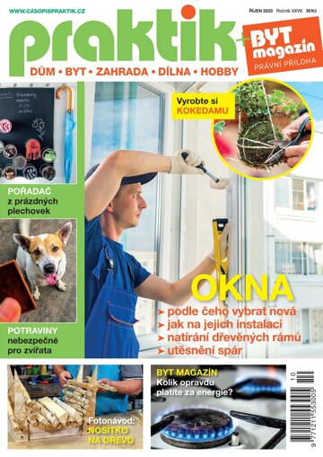 Obálka e-magazínu PRAKTIK & příloha Byt magazín 10/2022