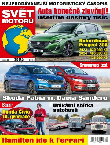 Obálka e-magazínu Svět motorů 6/2024