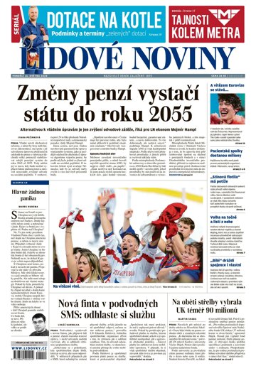 Obálka e-magazínu Lidové noviny 13.5.2024