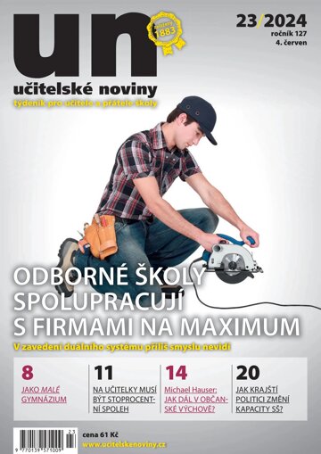 Obálka e-magazínu Učitelské noviny 23/2024