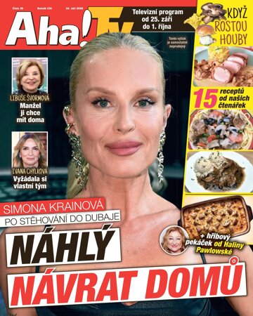 Obálka e-magazínu AHA! Tv - 24.09.2026
