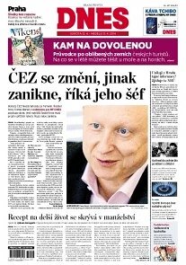 Obálka e-magazínu MF Dnes 12.4.2014