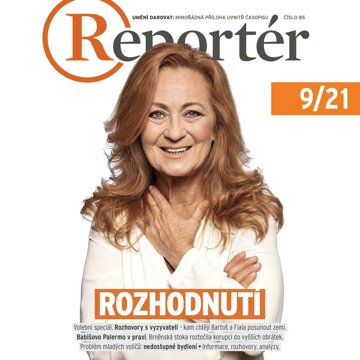 Obálka audioknihy Reportér září 2021