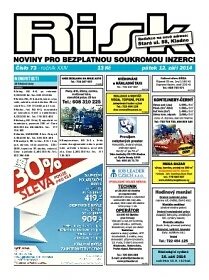 Obálka e-magazínu Risk 73/2014