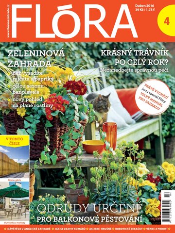 Obálka e-magazínu Flóra 4/2016