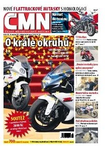 Obálka e-magazínu ČESKÉ MOTOCYKLOVÉ NOVINY 50/2011