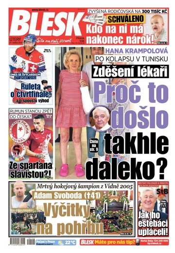 Obálka e-magazínu Blesk 21.5.2019