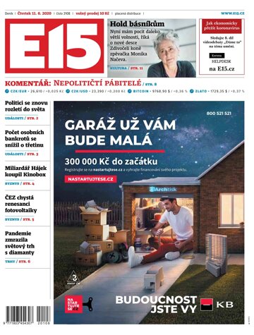 Obálka e-magazínu E15 11.6.2020