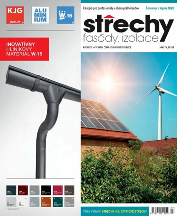 Obálka e-magazínu Střechy-Fasády-Izolace 7-8/2020