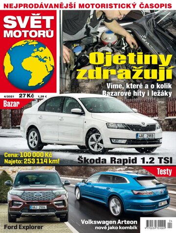 Obálka e-magazínu Svět motorů 4/2021