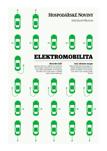 Obálka e-magazínu Hospodářské noviny - příloha 120 - 21.6.2022 Elektromobilita