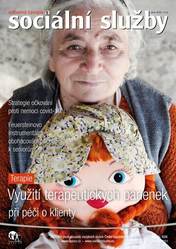 Obálka e-magazínu Sociální služby 1/2021