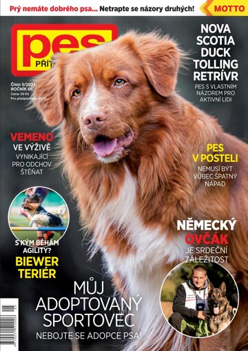 Obálka e-magazínu Pes přítel člověka 5/2021