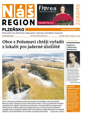 Obálka e-magazínu Náš Region - Plzeňsko 5/2023