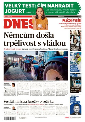 Obálka e-magazínu MF Dnes 9.1.2024