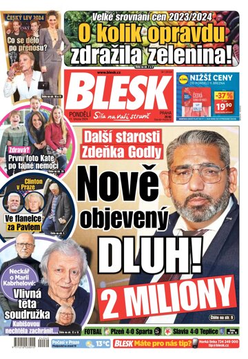 Obálka e-magazínu Blesk 11.3.2024