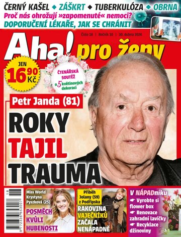 Obálka e-magazínu AHA! pro ženy 18/2024