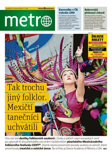 Obálka e-magazínu deník METRO 10.6.2024