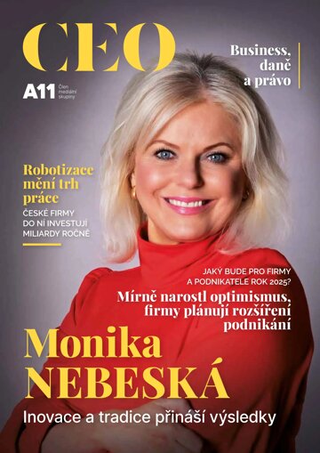 Obálka e-magazínu CEO 1/2025