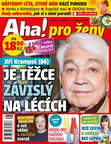 Obálka e-magazínu AHA! pro ženy 28/2025