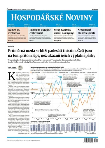 Obálka e-magazínu Hospodářské noviny 172 - 4.9.2025