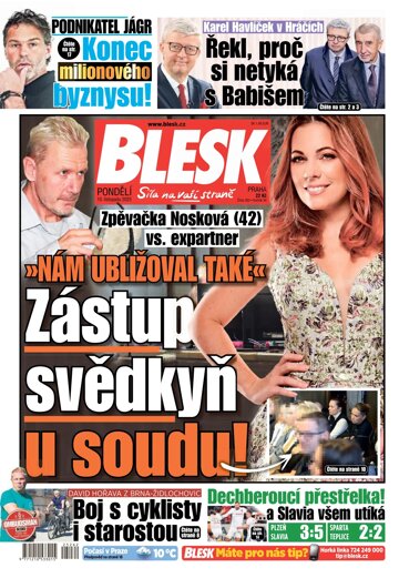 Obálka e-magazínu Blesk 10.11.2025