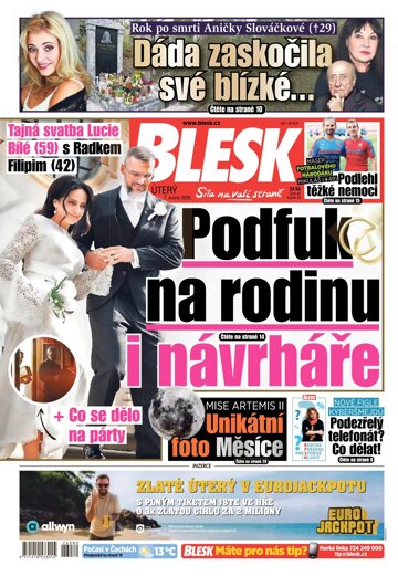 Obálka e-magazínu Blesk 7.4.2026