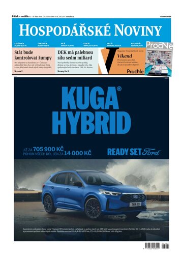 Obálka e-magazínu Hospodářské noviny 200 - 16.10.2026