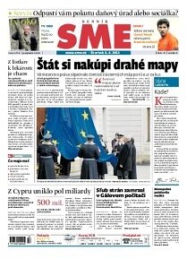 Obálka e-magazínu SME 4.4.2013