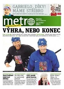 Obálka e-magazínu deník METRO 18.2.2014