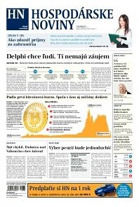 Obálka e-magazínu Hospodárske noviny 26.02.2014