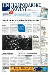 Obálka e-magazínu Hospodárske noviny 28.02.2014