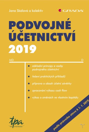 Obálka knihy Podvojné účetnictví 2019