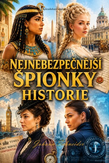 Obálka knihy Nejnebezpečnější špionky historie