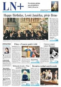 Obálka e-magazínu LN+ Morava - 21.11.2014
