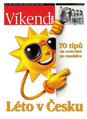 Obálka e-magazínu Víkend DNES Magazín - 4.6.2016