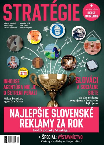Obálka e-magazínu Stratégie 11/2016