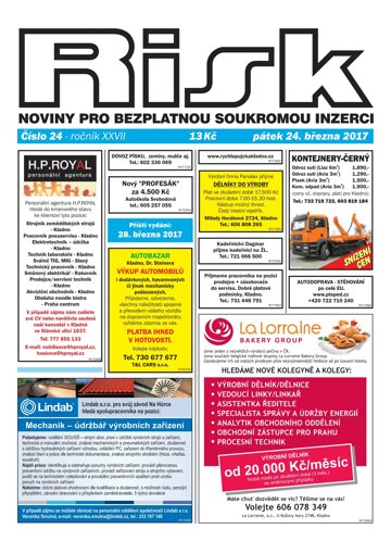 Obálka e-magazínu Risk 24/2017