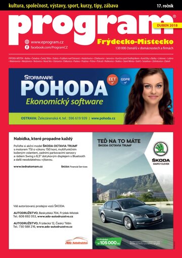 Obálka e-magazínu Program FM 04-2018
