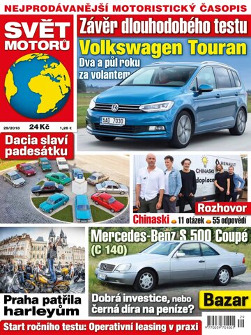 Obálka e-magazínu Svět motorů 29/2018