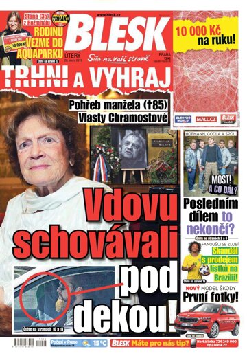 Obálka e-magazínu Blesk 26.2.2019