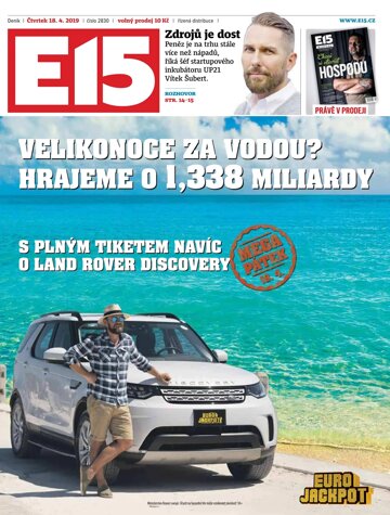 Obálka e-magazínu E15 18.4.2019