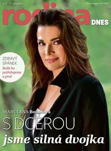 Obálka e-magazínu Magazín RODINA DNES - 17.5.2019
