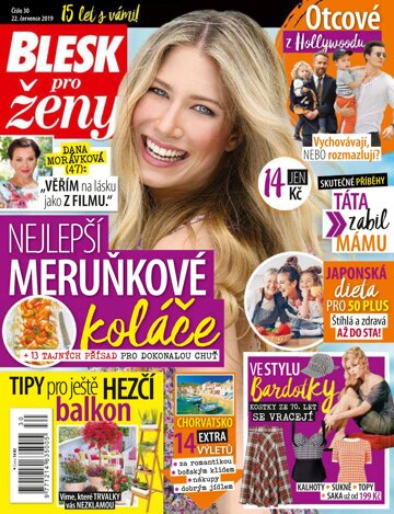 Obálka e-magazínu Blesk pro ženy 30/2019